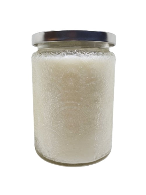 Amber & Musk Soy Candle 580g