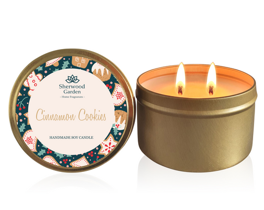 Cinnamon Cookies Soy Candle Tin 165g