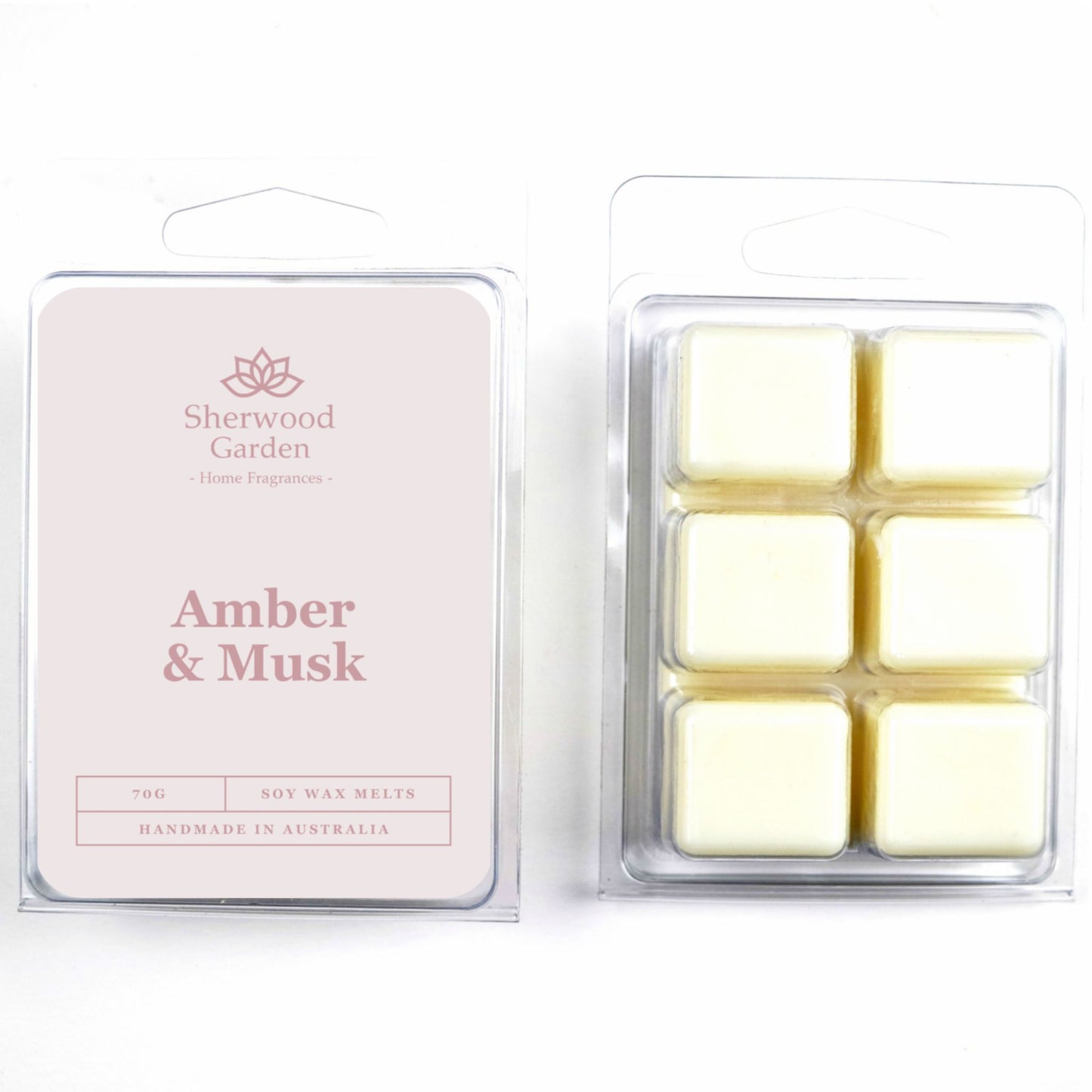 Amber & Musk Soy Wax Melts 70g