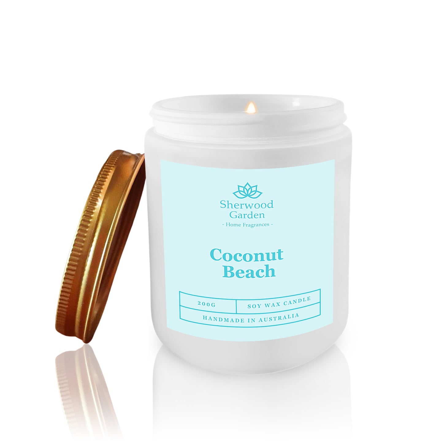 Coconut Beach Soy Candle 200g