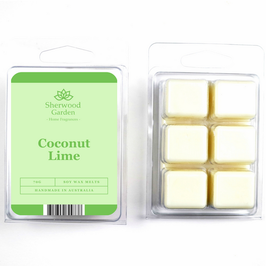 Coconut Lime Soy Wax Melts 70g