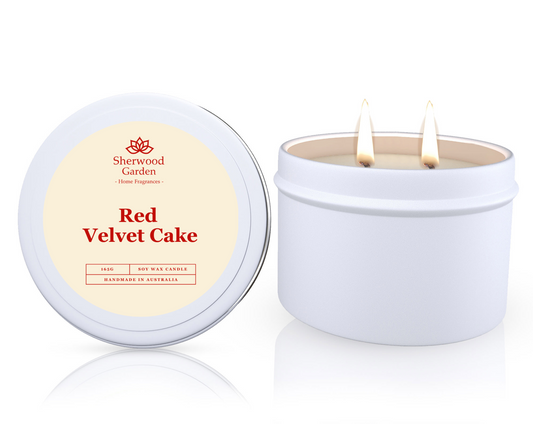 Red Velvet Cake Soy Candle Tin 165g