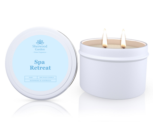 Spa Retreat Soy Candle Tin 165g