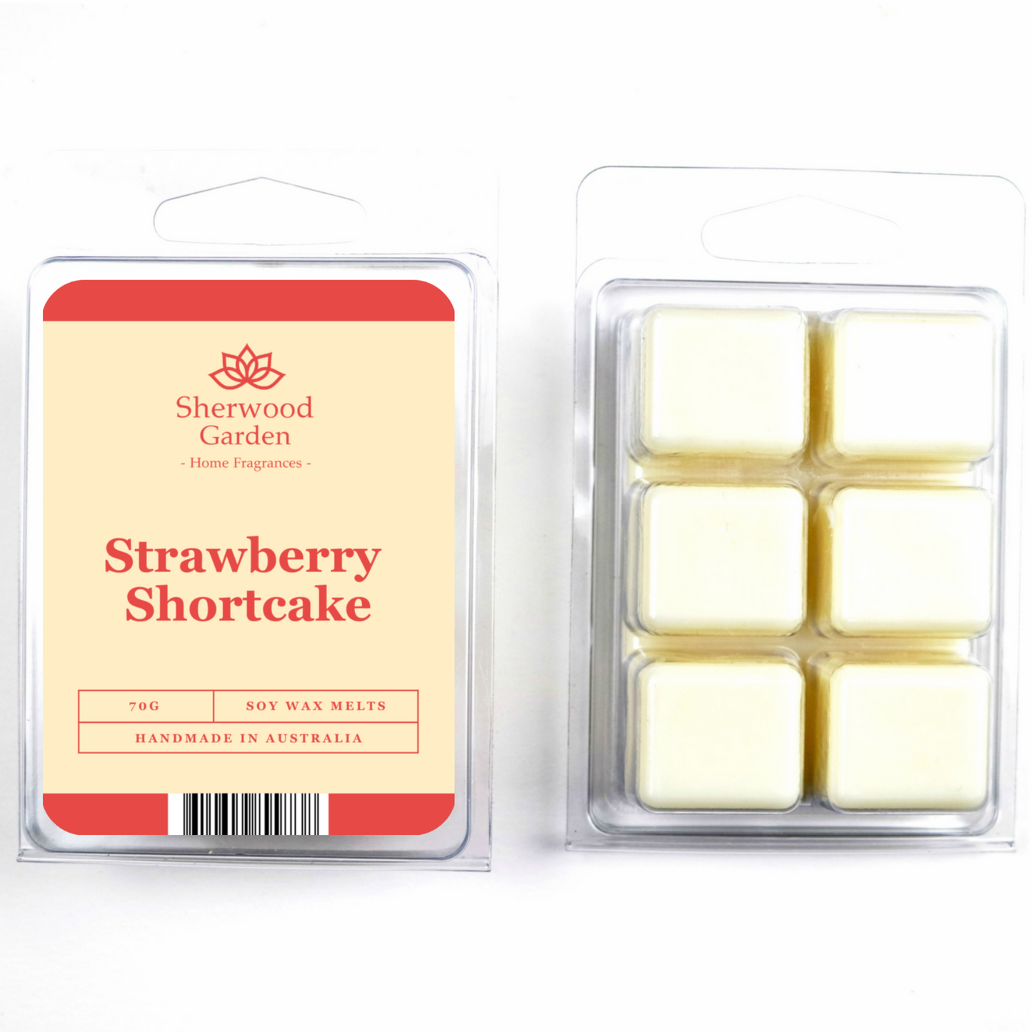 Strawberry Shortcake Soy Wax Melts 70g