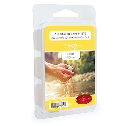 Purify (Lemon & Ginger) Aromatherapy Soy Wax Melts